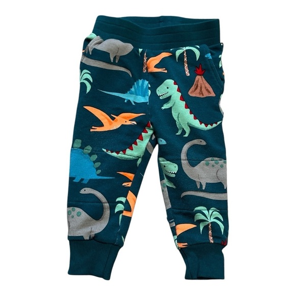 Play by Little Sleepies Dinosaur Print Kids Outfit Set - Teal 6-12 months - Picture 4 of 6